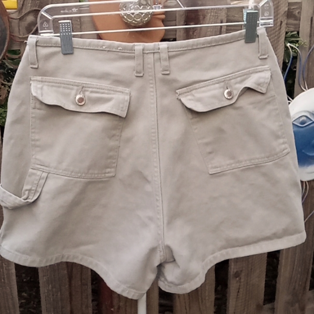 Woman's cream jeans. Good condition. Size 11 - 12. Route 66. Like no stretch.
